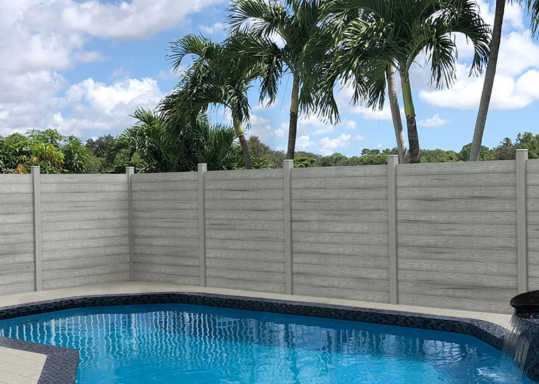 Fábrica de Madeira Plástica composite fencing prices uk