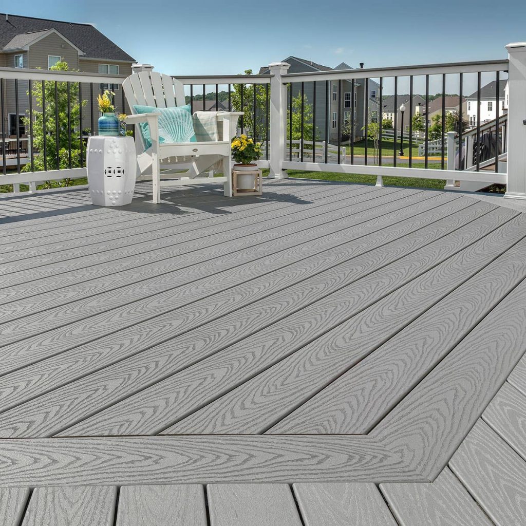 Trex decking manufacturer 2. Madera Compuesta (WPC) Los pisos de madera compuesta, o WPC (Wood Plastic Composite), son una mezcla de madera reciclada y plástico. Este material combina lo mejor de ambos mundos: la apariencia de la madera natural y la durabilidad del plástico.