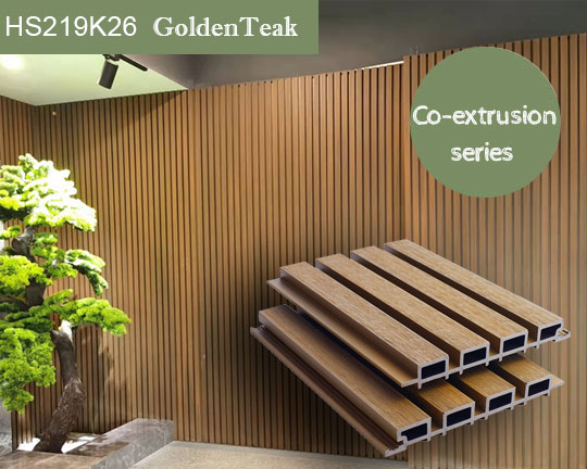 composite slatted cladding